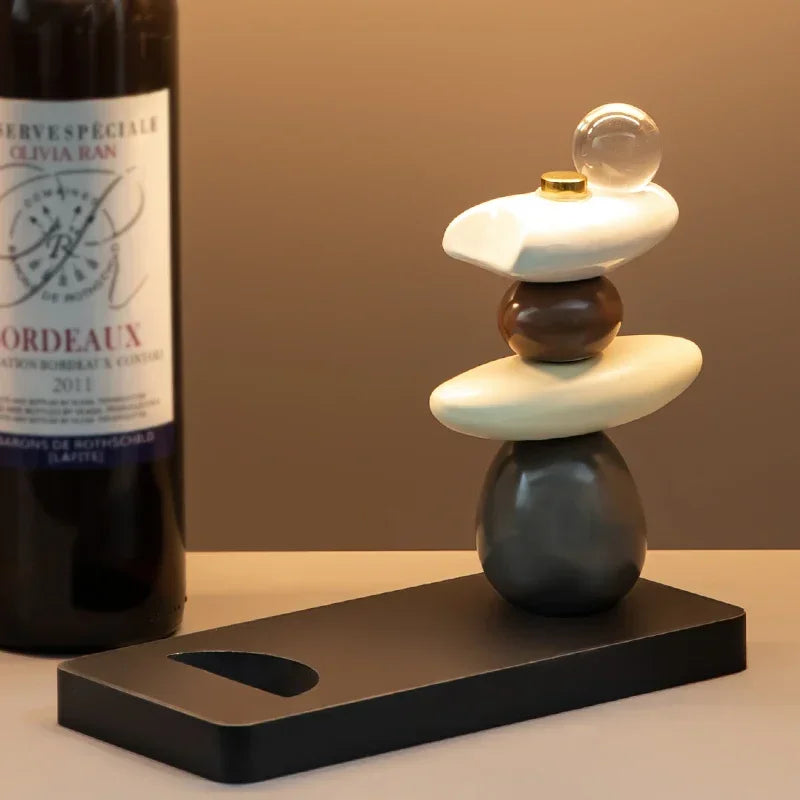 Wine Rack Ornament, Wine Cabinet Decorations, Light Luxury High-end Premium Sense of Living Room, Home Accessories