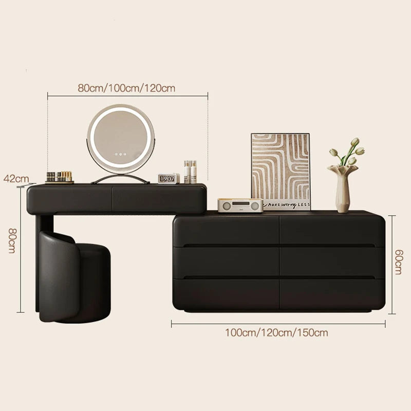 Luxury Premium Dressing Table Design Trendy Aesthetic Makeup Vanity Table Storage Tocador De Maquillaje Bedroom Furniture