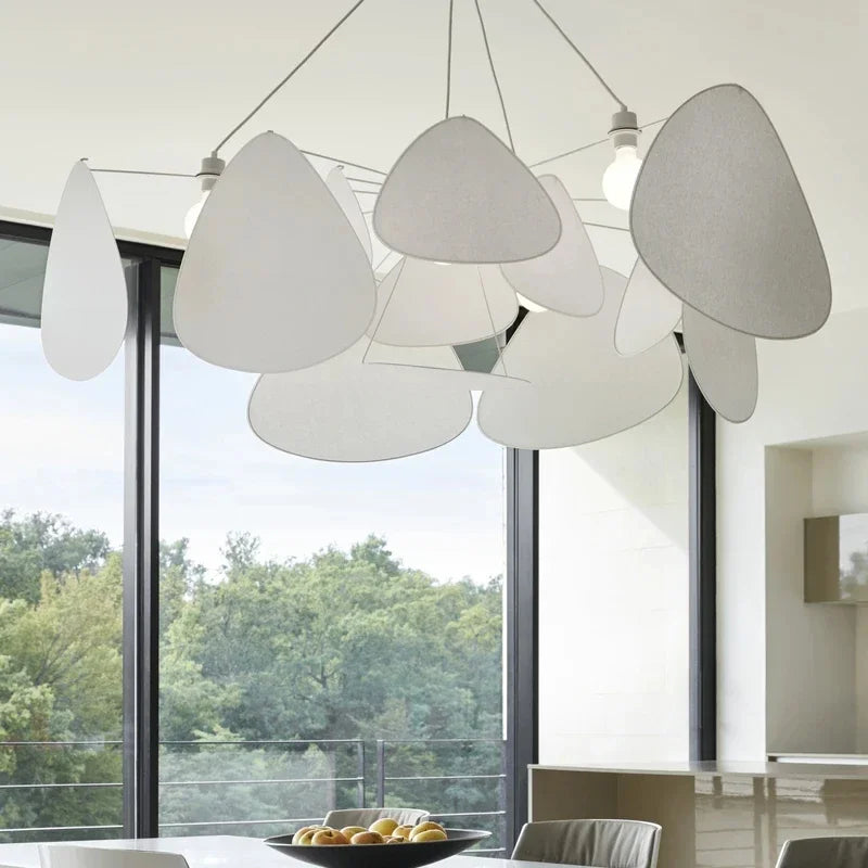French Design Hand Made Screen Rattan Chandelier for DiningLiving Room Suspension Home Decor Lamp Indoor Lighting Factory Outlet