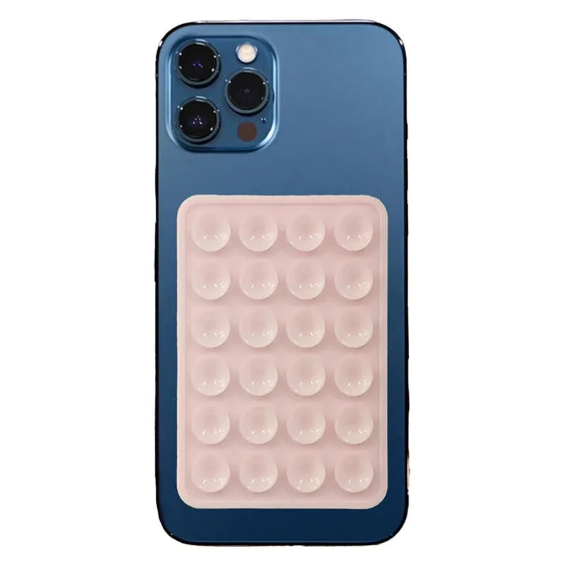 Hands Free Silicone Suction Phone Case Strong Adhesive Stand for IPhone 15 14 13 12 16 Pro Max Plus Samsung S24 S23 Back Cover